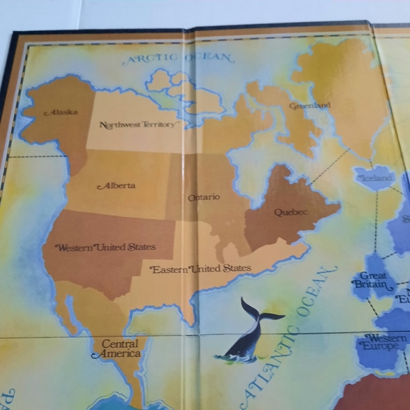 Risk Game Wood Box Global Domination, Wooden Book Shelf Box - Picture 10 of 13